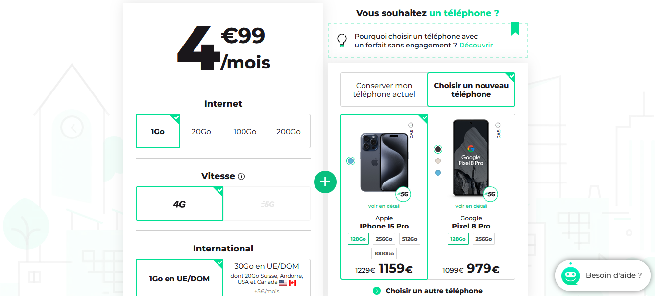 Découvrez l'Offre Mobile RED by SFR à moins de 5 €