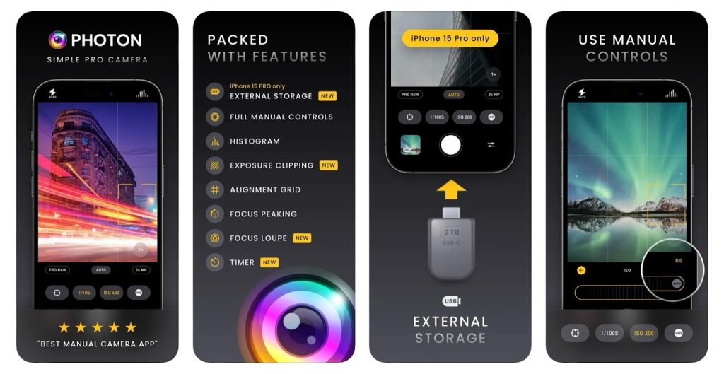 iPhone 15 Pro Étend Ses Capacités Photo avec Photon Camera