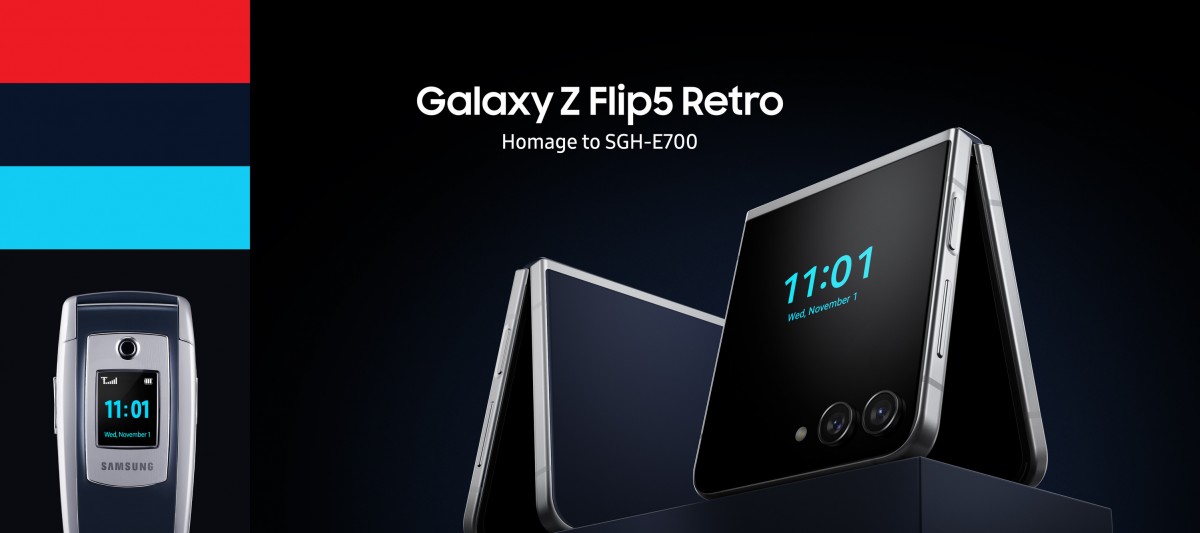 Samsung Annonce le Galaxy Z Flip5 Retro