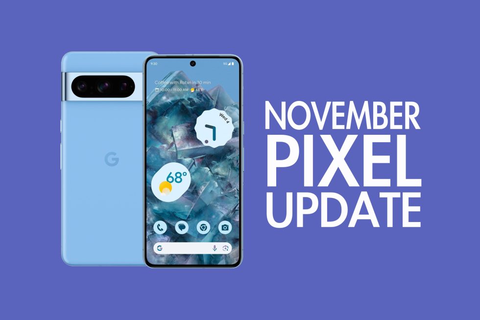 La Mise à Jour de Novembre de Google pour les Pixels Résout les Problèmes de Redémarrage