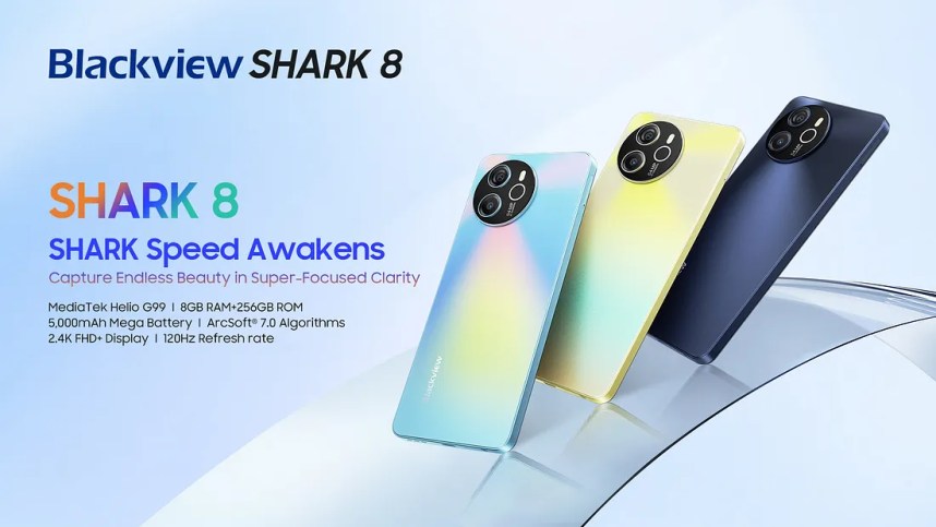 Promotion 11.11 : Blackview Shark 8 prix et spécifications