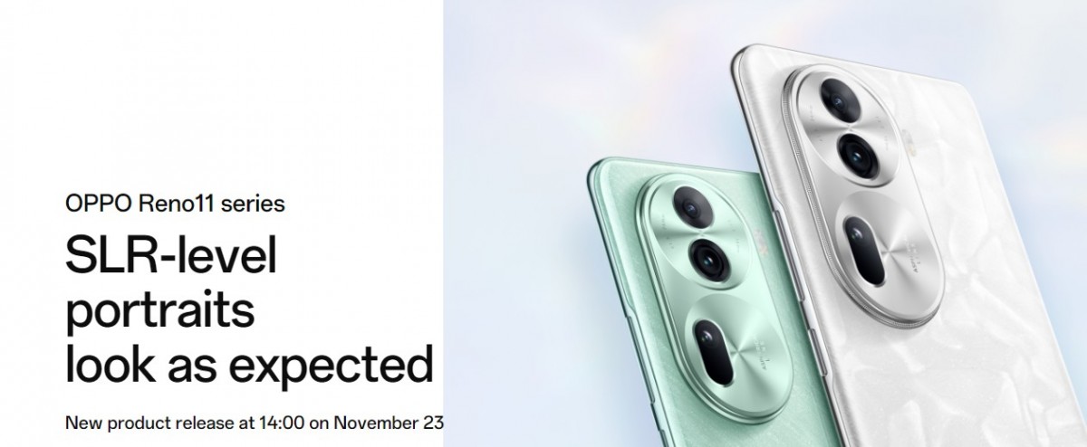 La Série Oppo Reno11 Sera Dévoilée le 23 novembre : Détails et Spécifications