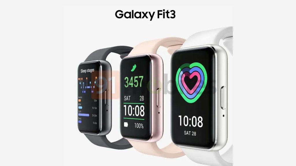 Nouvelles Révélations sur le Samsung Galaxy Fit3 : Couleurs Inédites et Fonctionnalités Avancées