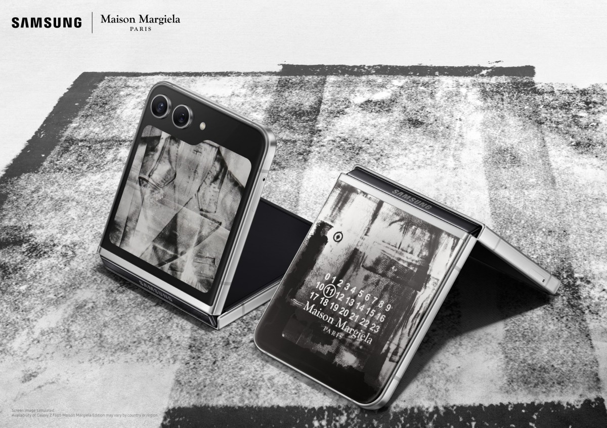 Samsung Galaxy Z Flip5 Maison Margiela Edition dévoilé
