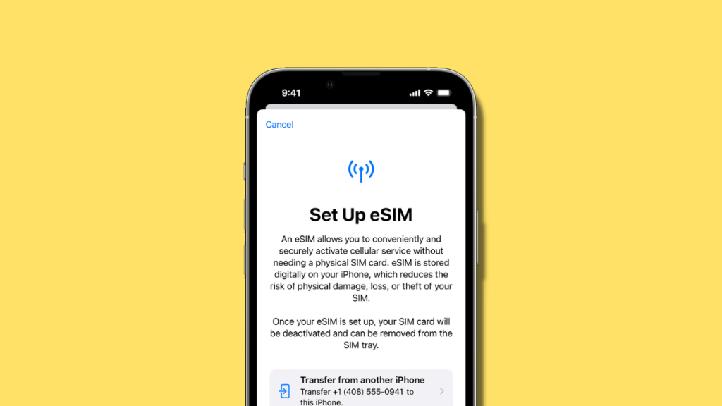 Comment activer la eSIM sur votre iPhone 14 dans votre région