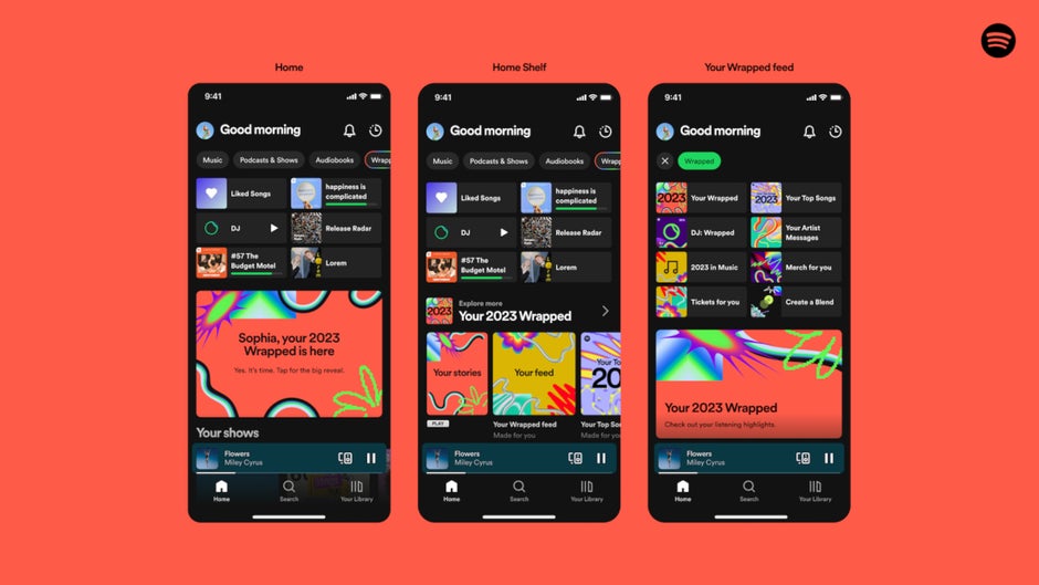 Retour de Spotify Wrapped 2023 : Nouveau Design et Fonctionnalités Inédites
