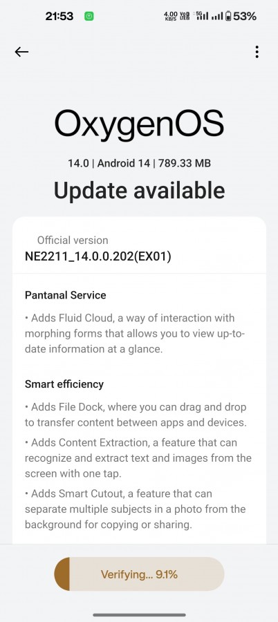 OxygenOS 14 sur 