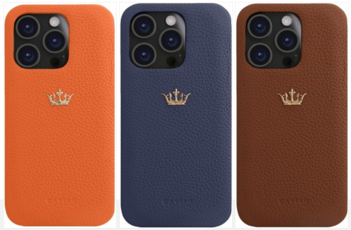 Caviar Transforme les Étuis FineWoven d'Apple avec du Cuir Hermès