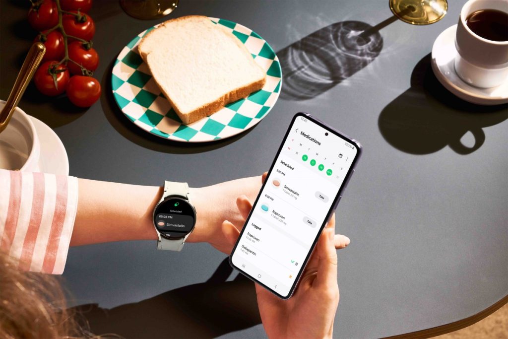 Samsung Health : une nouvelle fonction de suivi des médicaments