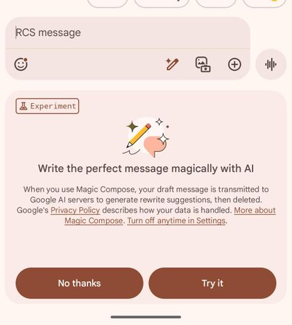 Magie de l'IA : Google Messages Propose Magic Compose à l'Échelle Mondiale
