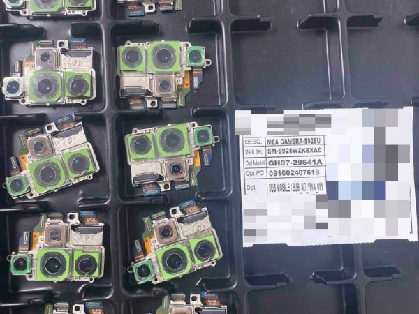 Découverte du module caméra du Samsung Galaxy S24 Ultra avant son lancement