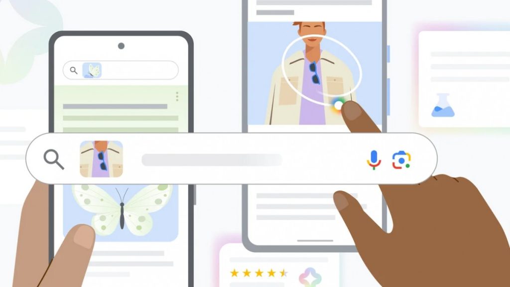 Google Lance Circle to Search sur Android