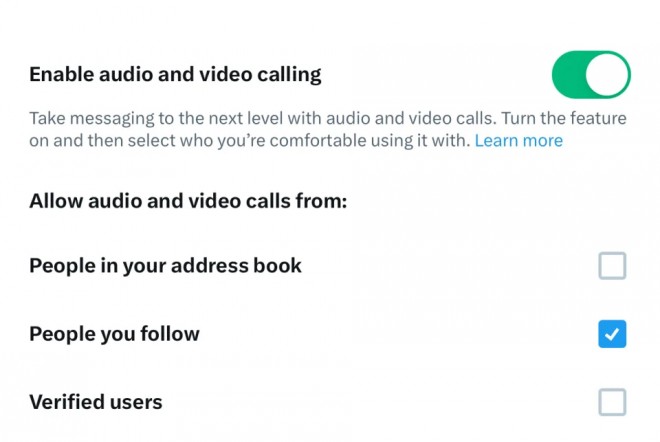 X Introduit les Appels Audio et Vidéo sur Android
