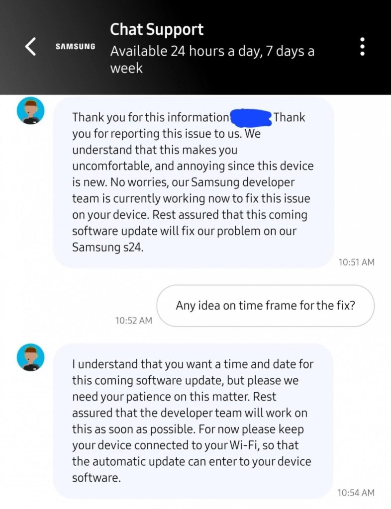 Problèmes de Couleur sur le Galaxy S24 : Samsung Réagit Rapidement