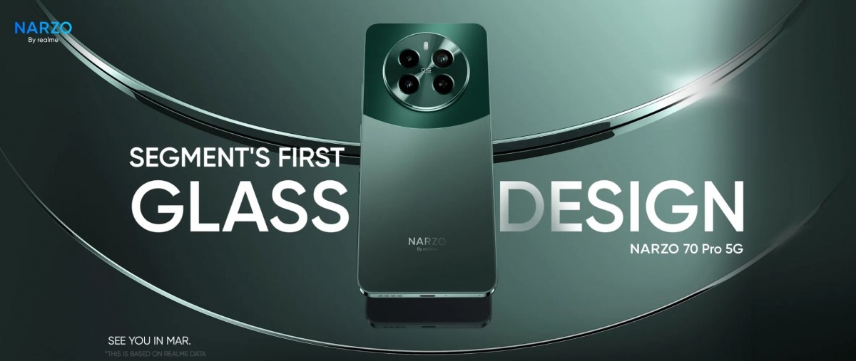 Design Exclusif du Realme Narzo 70 Pro 5G Révélé dans un Nouveau Teaser