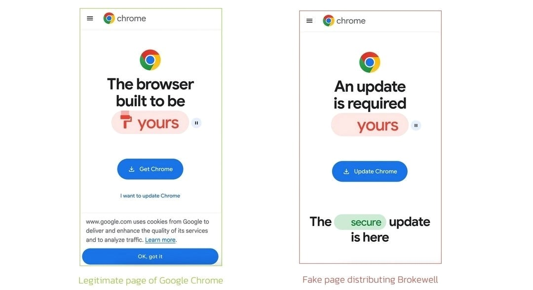 Méfiance : Fausse Mise à Jour de Chrome Cache un Cheval de Troie