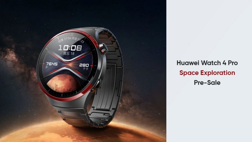 Nouvelle Édition Spatiale de la Huawei Watch 4 Pro
