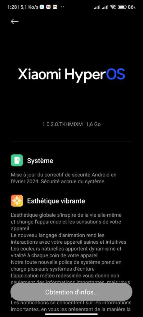 Officiel : Le Poco F3 reçoit HyperOS basé sur Android 13