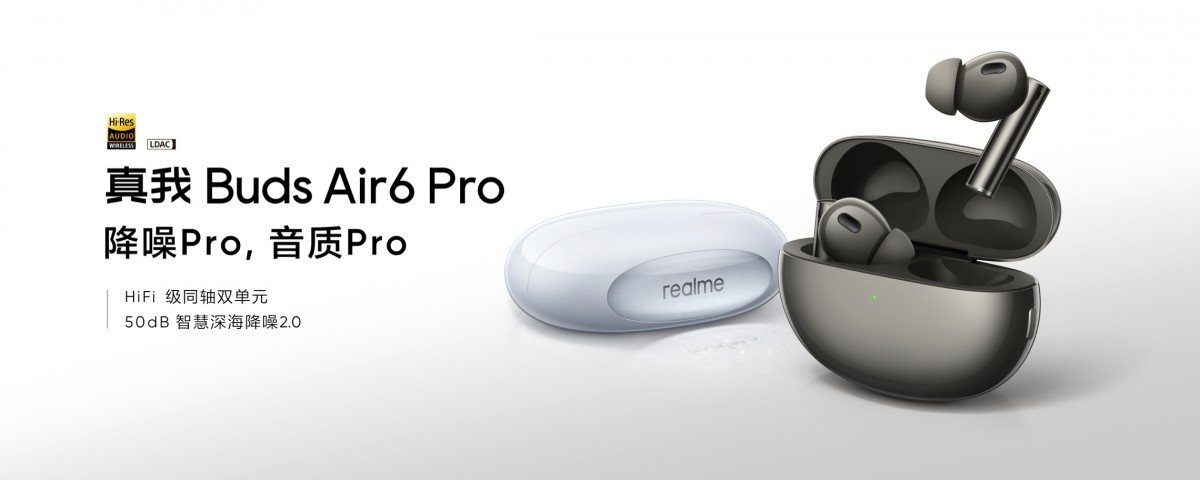 Découvrez les nouveaux écouteurs Realme Buds Air6 et Buds Air6 Pro