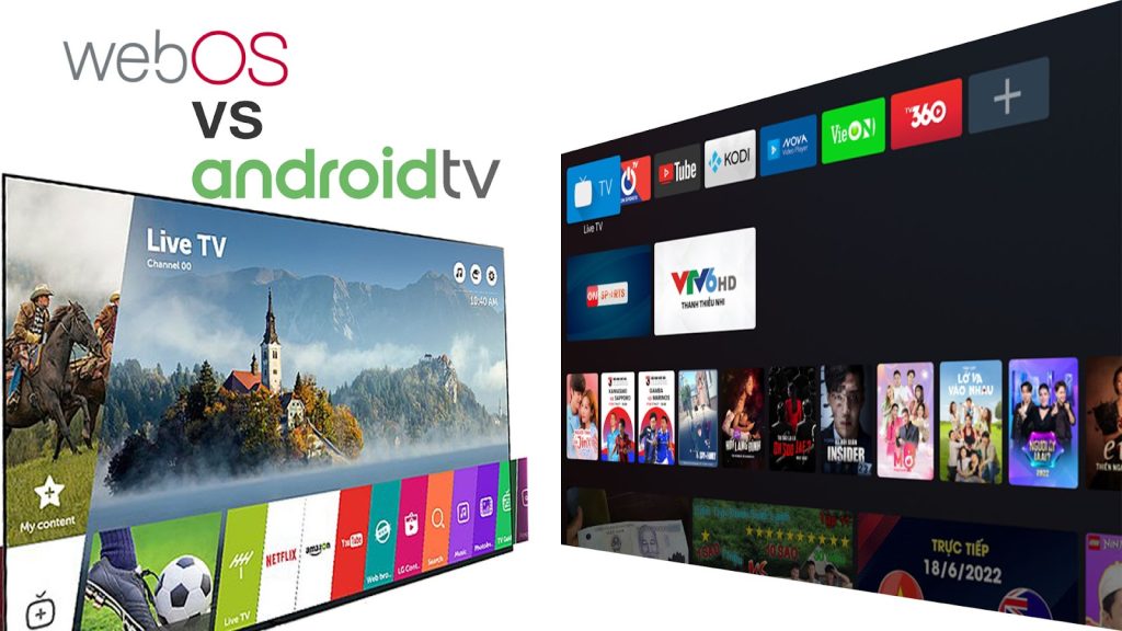 Android TV Vs webOS TV : Quelle est la meilleure option ?