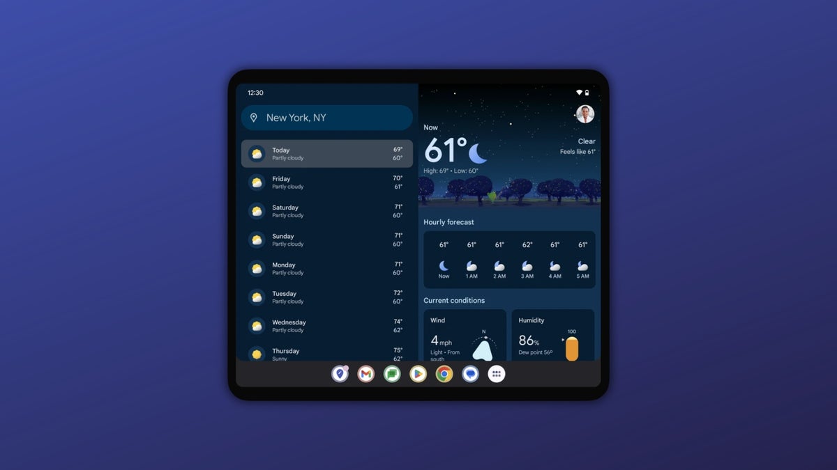 Google Élargit la Disponibilité de son Application Météo Repensée