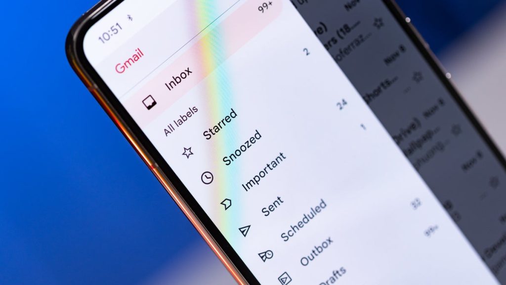 Gmail améliore la boîte de réception sur Android et iOS