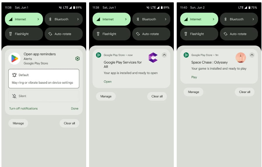 Google Play Store : Bientôt des rappels pour ouvrir vos applications oubliées