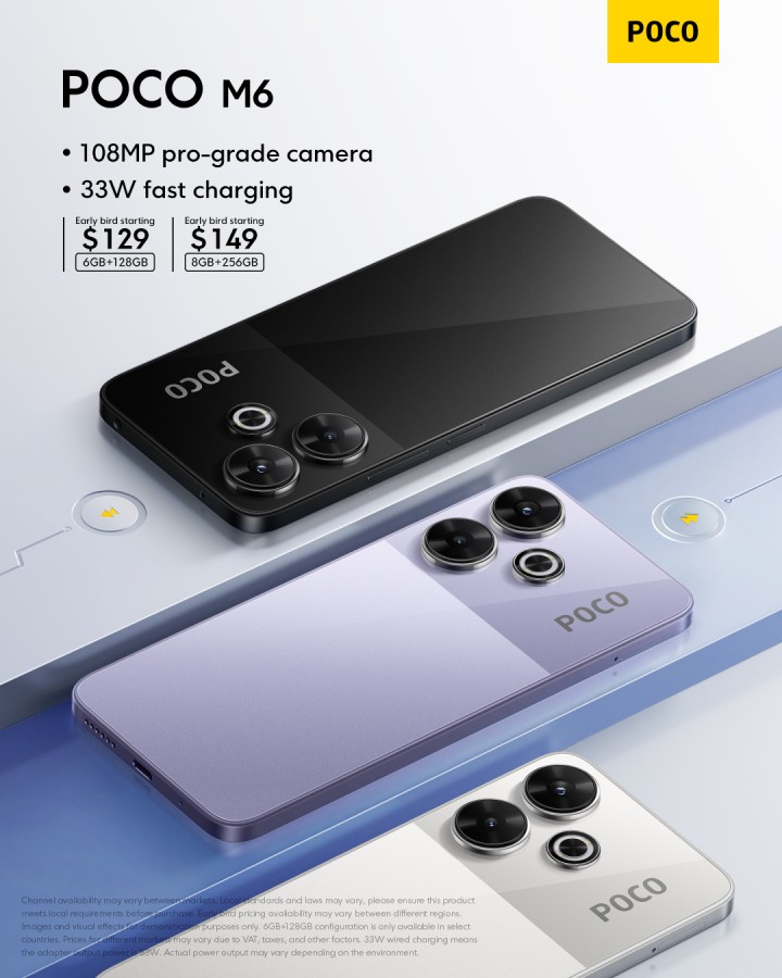 Poco M6 4G : Prix Pas Cher et Appareil Photo de 108 MP