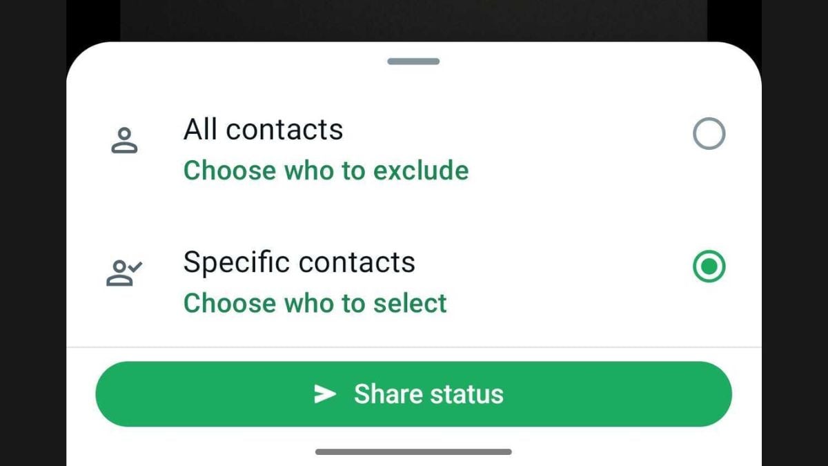 WhatsApp Améliore la Confidentialité des Statuts dans sa Version Bêta