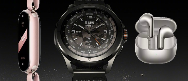 La Xiaomi Watch S4 Sport en titane, le Band 9 et les Buds 5 dévoilés