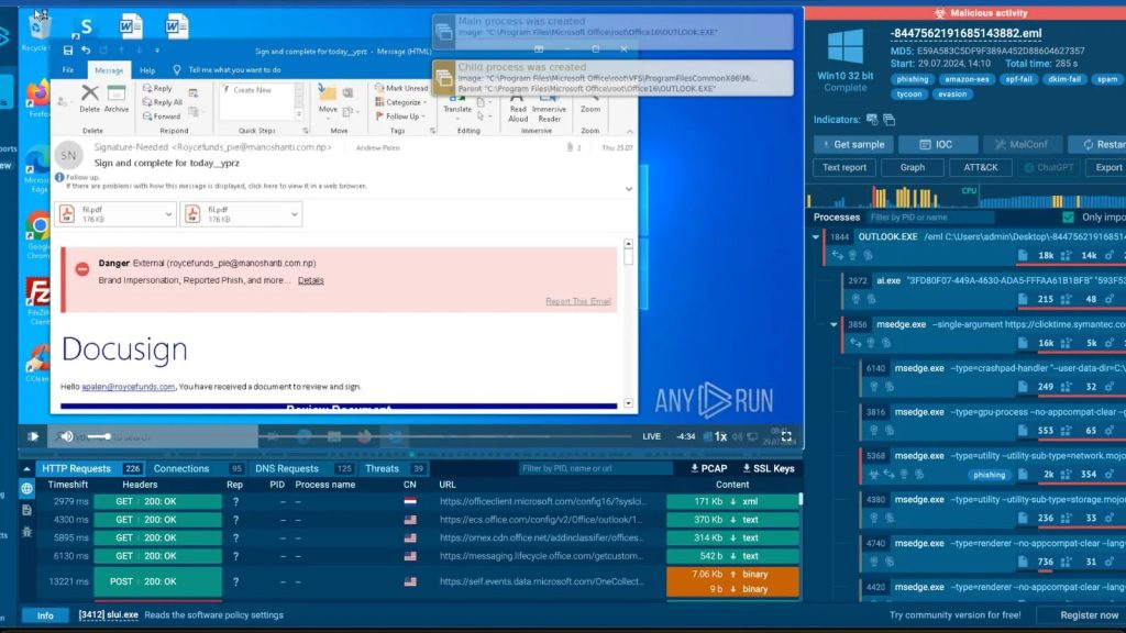 Tycoon 2FA Exploite Amazon SES pour Phishing