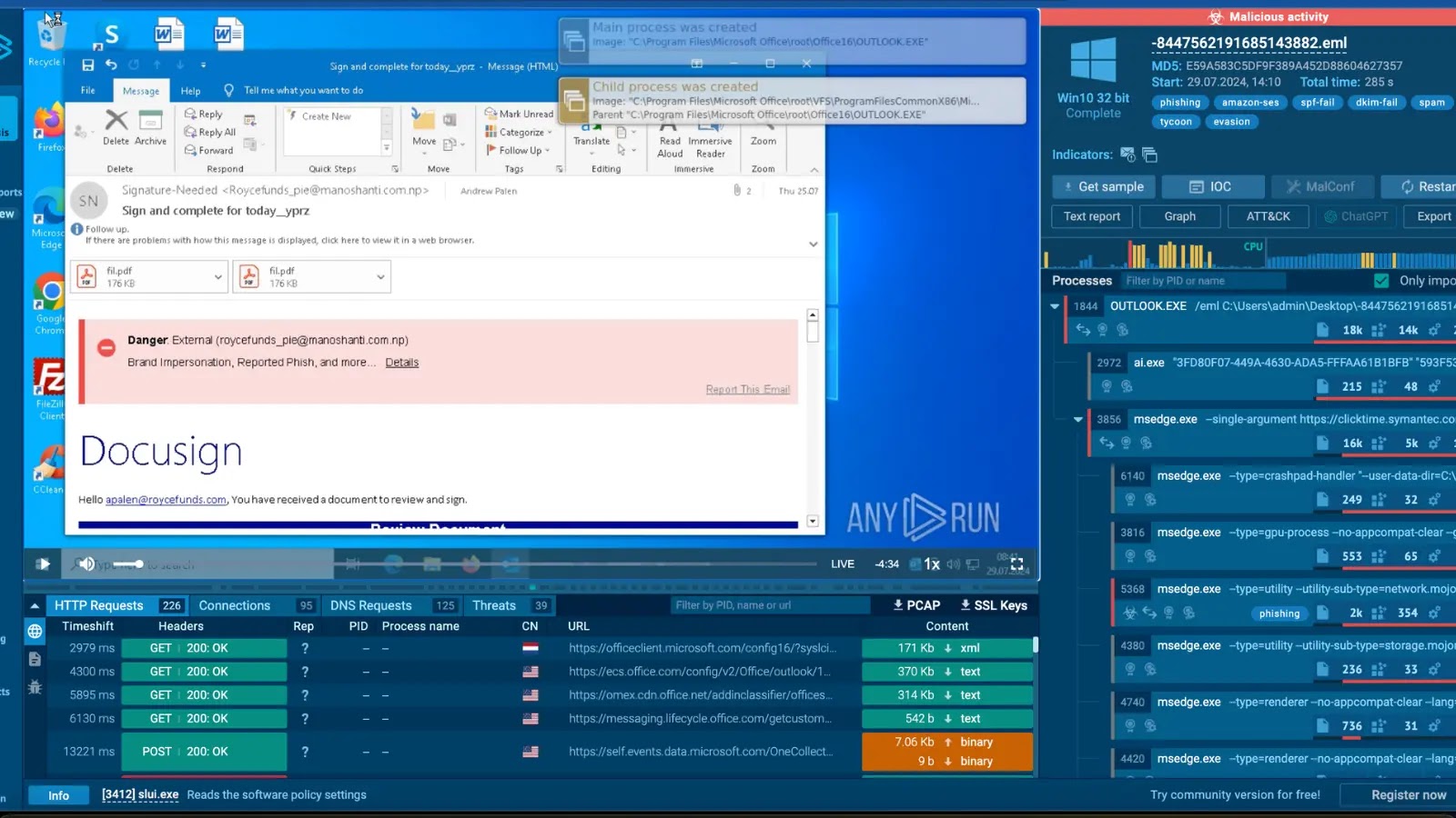 Tycoon 2FA Exploite Amazon SES pour Phishing