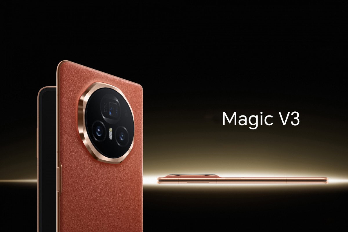 Honor Magic V3 : Plus Fin et Léger avec SD 8 Gen 3 et Recharge Sans Fil de 55W