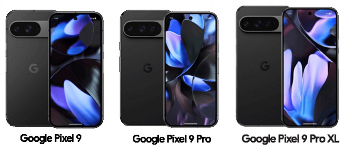 Les nouveaux rendus et spécifications des écrans du Google Pixel 9