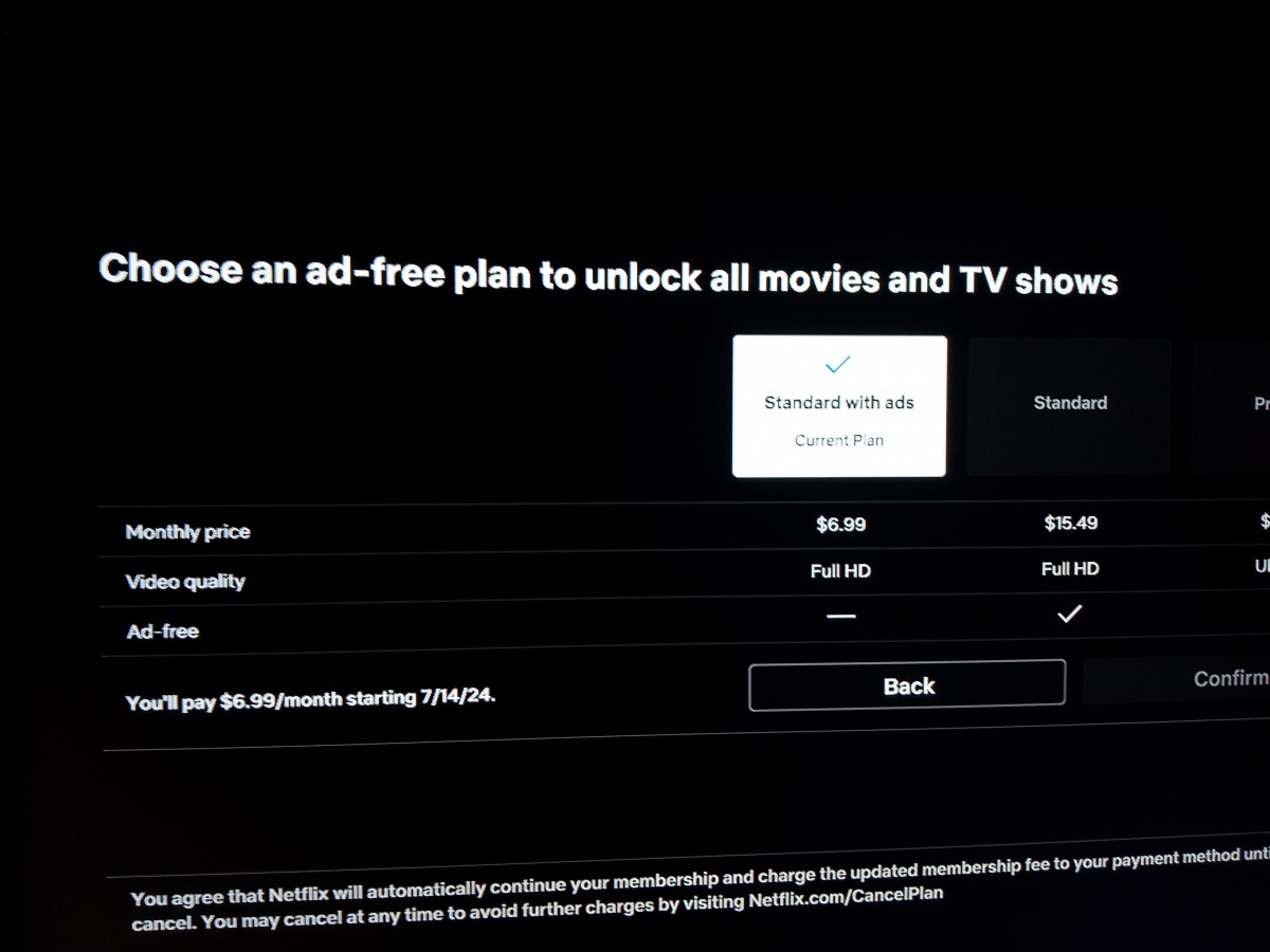 Netflix retire le plan Basic sans publicité dans plusieurs pays