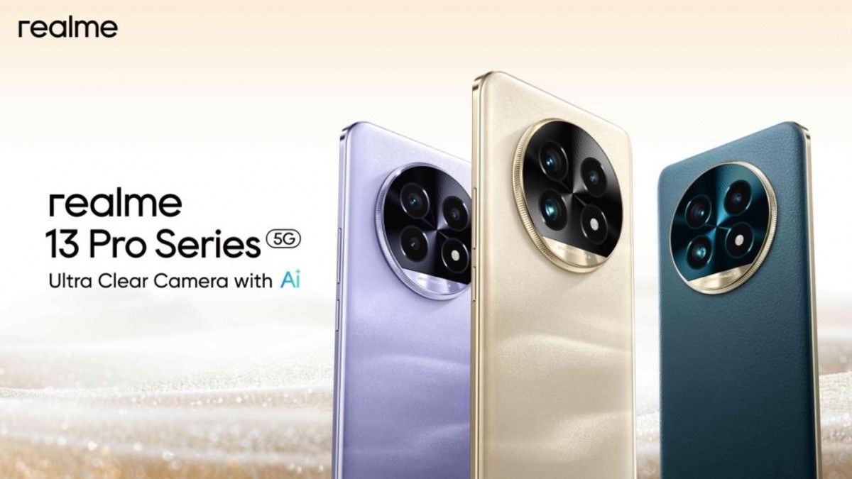 Realme 13 Pro et 13 Pro+ avec caméras Hyperimage+ et SD 7s Gen 2