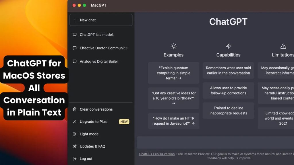 ChatGPT sur macOS : Un Problème de Sécurité Révélé