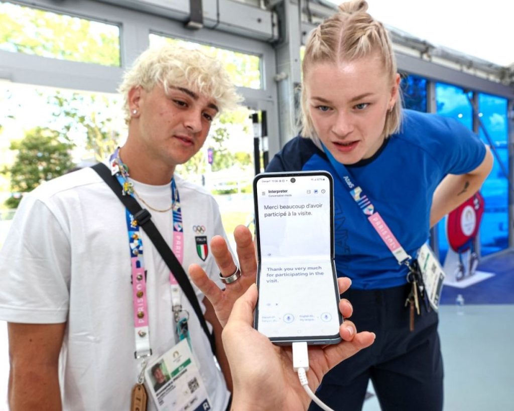 Traduction en Direct : Samsung Révolutionne la Communication aux Jeux Olympiques de Paris