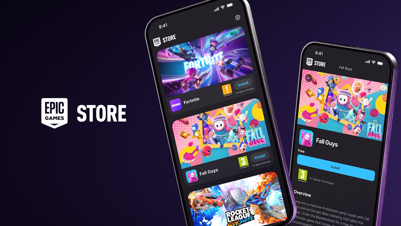 Epic Games Store est lancé sur mobile