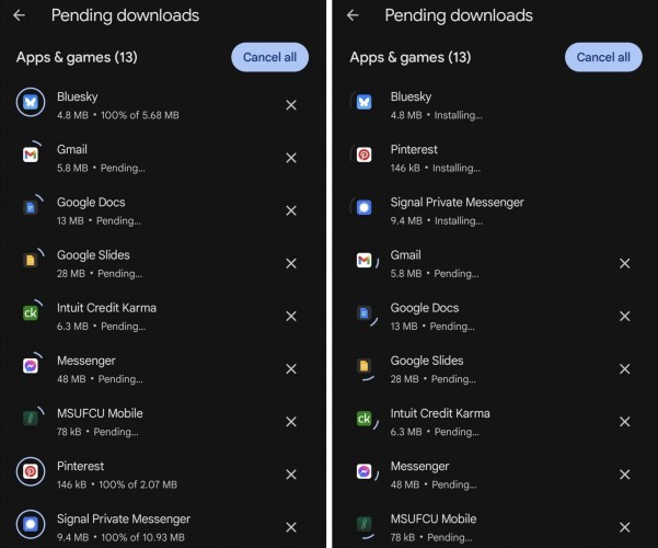 Google Play Store : Installez et Mettez à Jour Trois Applications à la Fois